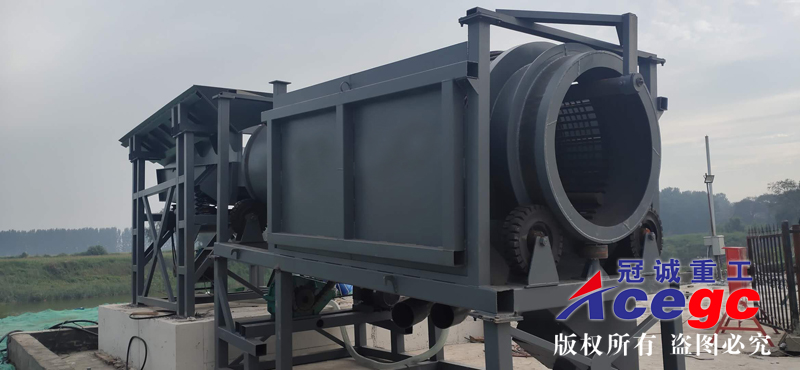 無(wú)軸滾筒洗砂機(jī)